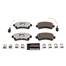 PowerStop Z36 Truck And Tow Carbon-Fiber Ceramic Brake Pads With Hardware