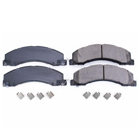 PowerStop Z17 Evolution Ceramic Brake Pads With Hardware