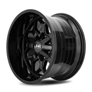 22x10 Hardrock Indestructible Gloss Black 5x127/139.7 ET-25 wheel/rim