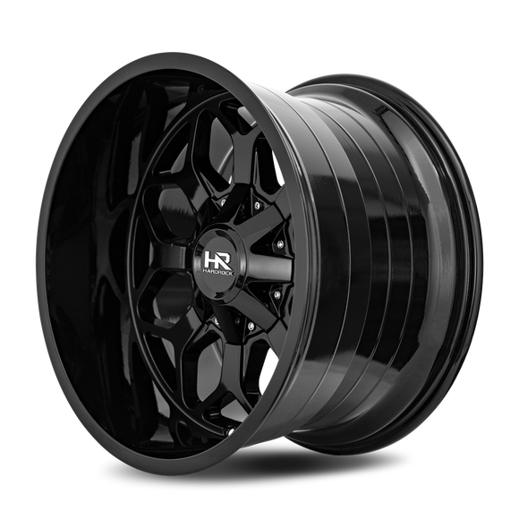 22x10 Hardrock Indestructible Gloss Black 5x127/139.7 ET-25 wheel/rim