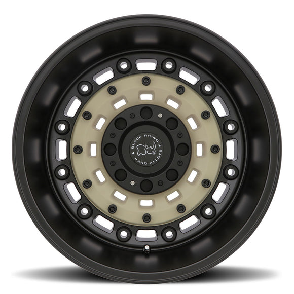 18x9.5 Black Rhino Arsenal Sand on Black 8x165.1 ET12.00 CB122.00 Wheel/Rim