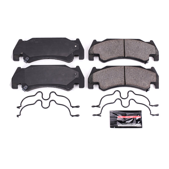 PowerStop Z23 Evolution Sport Carbon-Fiber Brake Pads With Hardware
