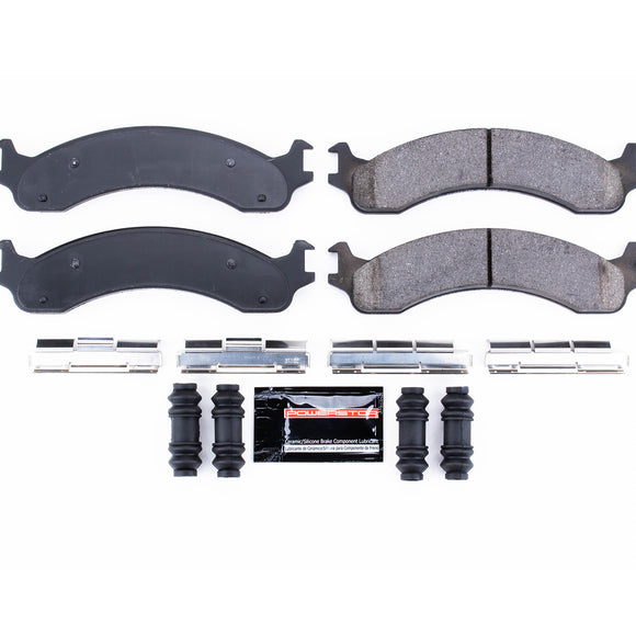 PowerStop Z23 Evolution Sport Carbon-Fiber Brake Pads With Hardware