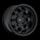 16X8 Pro Comp PA69 Vintage Flat Black 6X139.7 6X5.5 ET-12 Wheel Rim