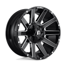 20x9 Fuel Off-Road D615 Contra Gloss Black Milled 8x180 ET1 CB124.2 Wheel Rim