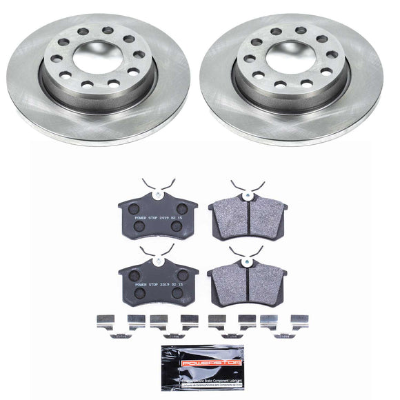 PowerStop Track Day Spec High-Performance Brake Pad and Rotor Kit