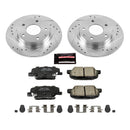 PowerStop Z23 Daily Driver Carbon-Fiber Ceramic Brake Pad and Drilled & Slotted