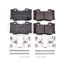 PowerStop Z17 Evolution Ceramic Brake Pads With Hardware