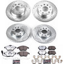 PowerStop Z26 Street Performance Ceramic Brake Pad and Drilled & Slotted Rotor K
