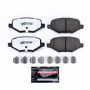 PowerStop Z36 Truck And Tow Carbon-Fiber Ceramic Brake Pads With Hardware