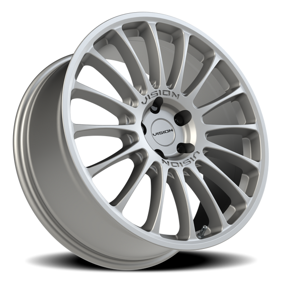 20x8.5 Vision 477 Monaco Matte Graphite Wheel 5x115 ET35 CB73.1