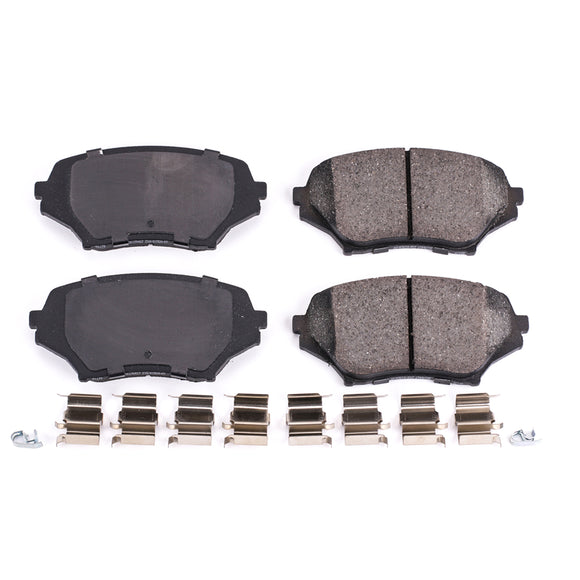 PowerStop Z17 Evolution Ceramic Brake Pads With Hardware
