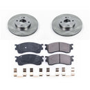PowerStop OE Stock Replacement Low-Dust Ceramic Brake Pad and Rotor Kit