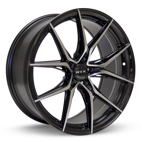 18x8.5 RTX Slick Black Machined 5x114.3 ET38 wheel/rim