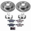 PowerStop OE Stock Replacement Low-Dust Ceramic Brake Pad, Rotor and Caliper Kit
