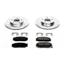 PowerStop Z23 Daily Driver Carbon-Fiber Ceramic Brake Pad and Drilled & Slotted