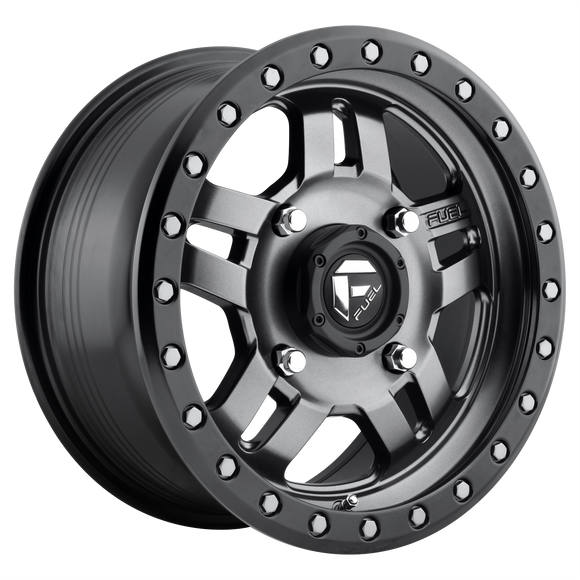 15X7 Fuel UTV D558 Anza MT-GNMTL-BBR 4X156 ET13 wheel/rim