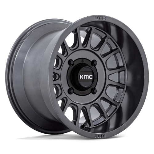 15X10 KMC Powersports KS138 Impact UTV Anthracite 4X137 ET0 Wheel Rim