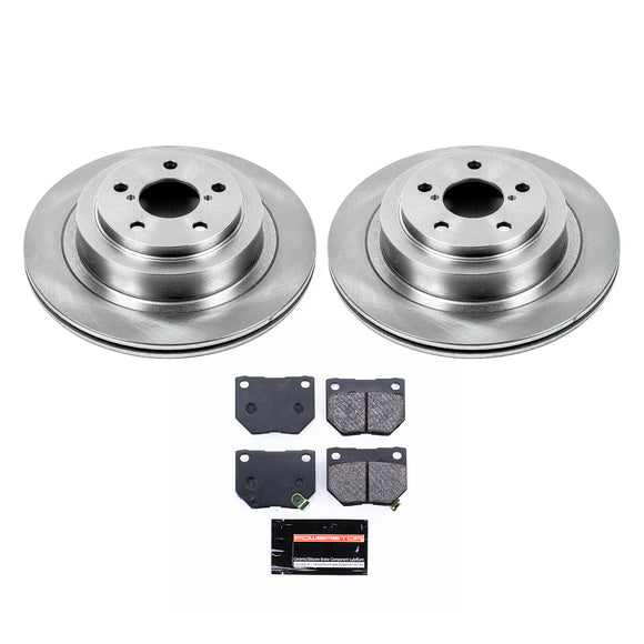PowerStop Track Day High-Performance Brake Pad and Rotor Kit