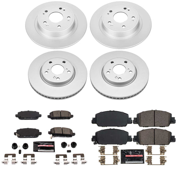 Z23 Daily Driver Premium Carbon-Fiber Ceramic Brake Pad and Fully Coated Rotor K