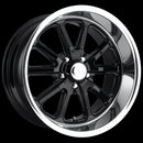 18X8 U.S. Wheel U121 RAMBLER Gloss Black 5X114.3 ET1 wheel/rim-3