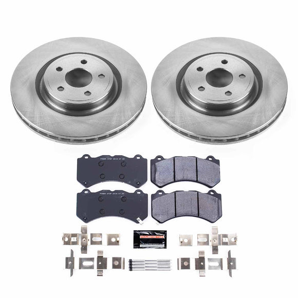 PowerStop Track Day High-Performance Brake Pad and Rotor Kit