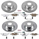 PowerStop Z26 Street Performance Ceramic Brake Pad and Drilled & Slotted Rotor K