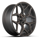4Play Gen3 4P06 24x10 Matte Black Wheel 6x139.7 ET18 CB106.1