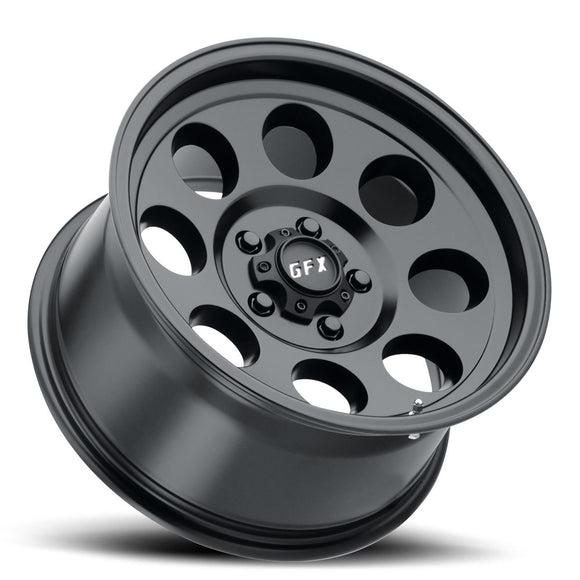 17x9 G-FX TR-16 Matte Black 6x135 ET0 wheel/rim