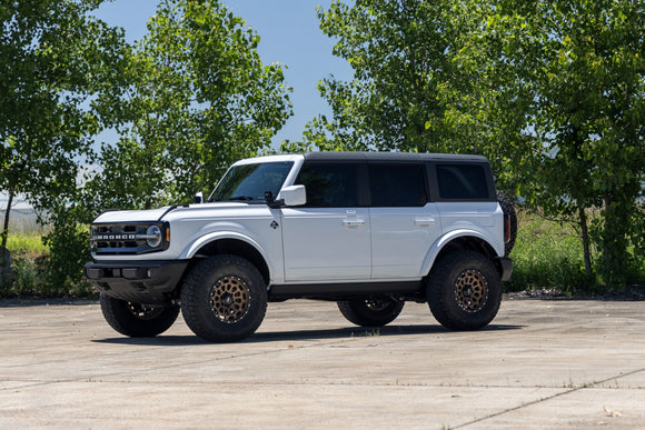 17x8.5 Rough Country 87 Series Bronze/Black Wheel 6x5.5 ET0 CB4.173