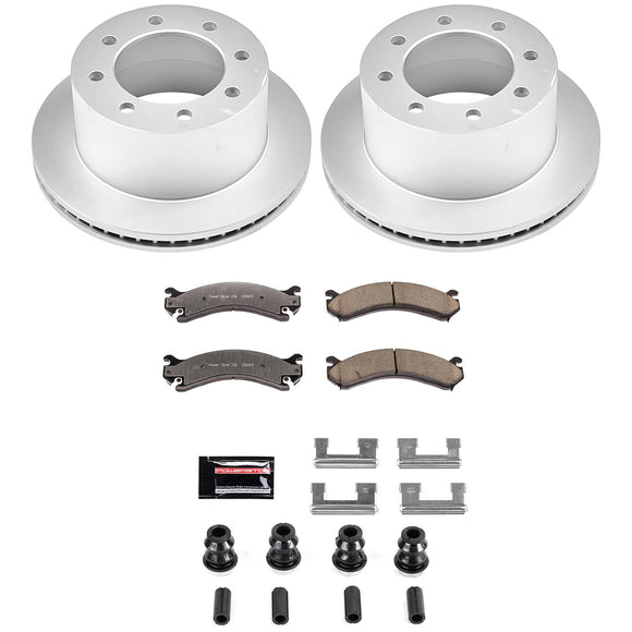 Z36 Truck & Tow Premium Carbon-Fiber Ceramic Brake Pad and Fully Coated Rotor Ki