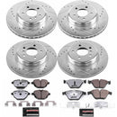 PowerStop Z26 Street Performance Ceramic Brake Pad and Drilled & Slotted Rotor K