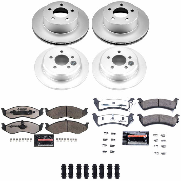Z36 Truck & Tow Premium Carbon-Fiber Ceramic Brake Pad and Fully Coated Rotor Ki