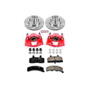 PowerStop Z23 Daily Driver Carbon-Fiber Ceramic Pads Drilled & Slotted Rotor & C