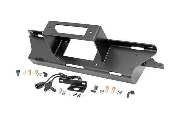 Rough Country Hidden Winch Mounting Plate For Chevy GMC 1500 99-06 And Classic