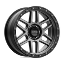 20X9 KMC KM544 MESA Satin Black With Gray Tint 6X139.7 ET0 wheel/rim