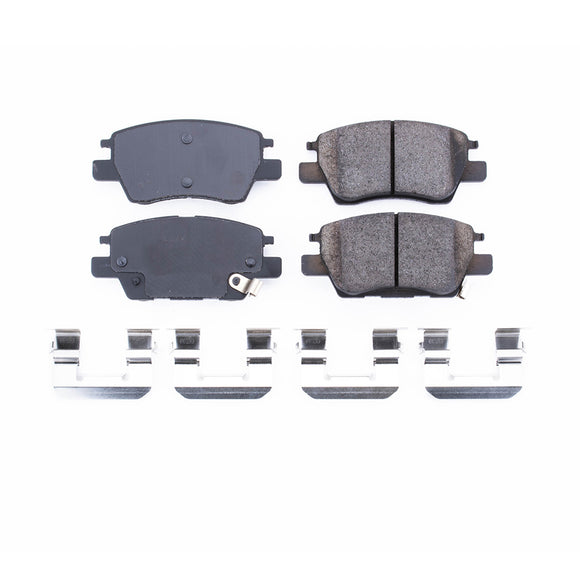 PowerStop Z17 Evolution Ceramic Brake Pads With Hardware
