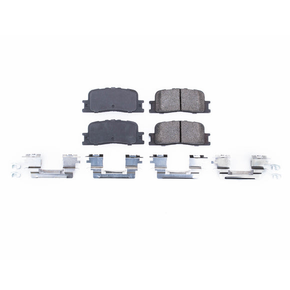 PowerStop Z17 Evolution Ceramic Brake Pads With Hardware