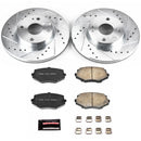 PowerStop Z23 Daily Driver Carbon-Fiber Ceramic Brake Pad and Drilled & Slotted