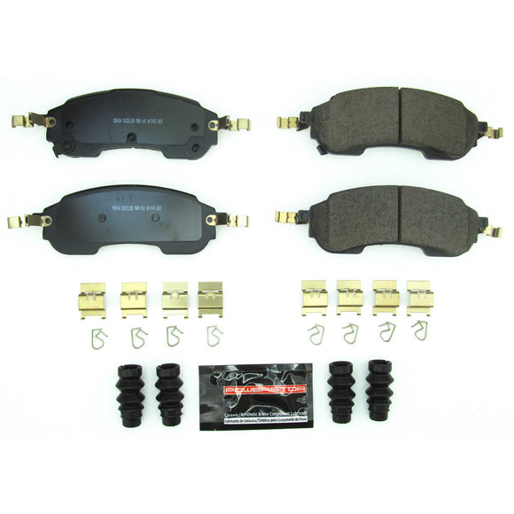 PowerStop Z23 Evolution Sport Carbon-Fiber Brake Pads With Hardware