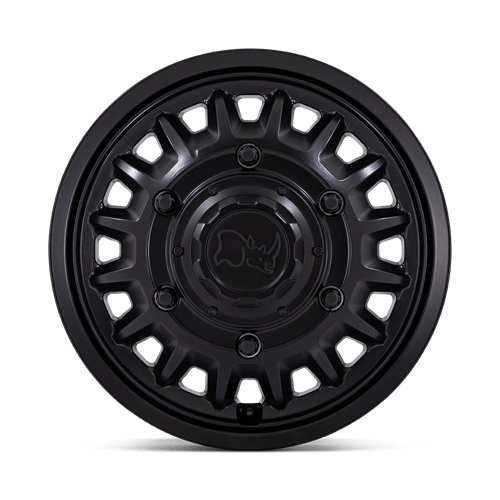 16X6 Black Rhino BR019 Aliso Dually Matte Black 6X205 ET0 CB161 Wheel Rim