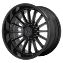 20X9 XD XD857 WHIPLASH Gloss Black With Gray Tint 6X139.7 ET0 wheel/rim