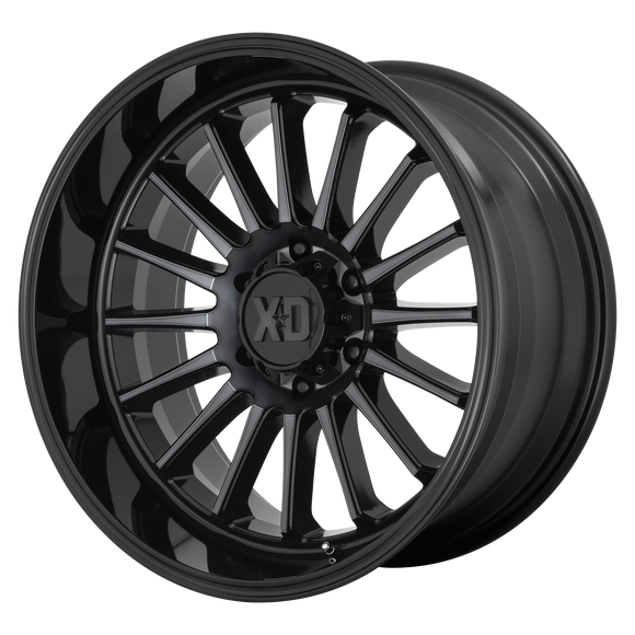 20X9 XD XD857 WHIPLASH Gloss Black With Gray Tint 6X139.7 ET0 wheel/rim