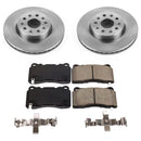 PowerStop OE Stock Replacement Low-Dust Ceramic Brake Pad and Rotor Kit