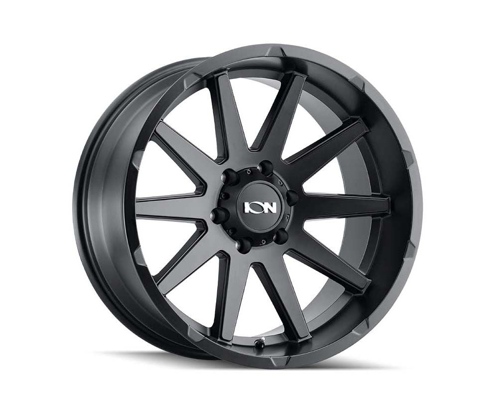 20X10 Ion Alloy 143 Black-Matte Wheel/Rim 6x135 ET-19 143-2136MB