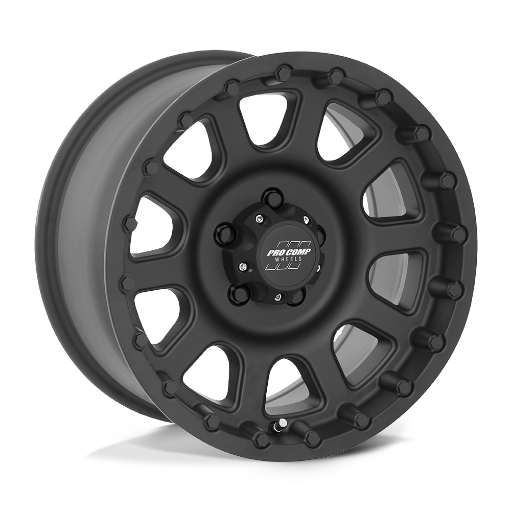 Les Rim Comp 17X9 Pro Comp Alloys PA32 Bandido Flat Black 5x139.7 ET-6 Wheel Rim ...