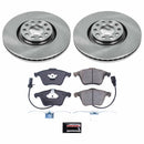PowerStop OE Stock Replacement Low-Dust Ceramic Brake Pad and Rotor Kit