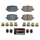 PowerStop Z23 Evolution Sport Carbon-Fiber Brake Pads With Hardware