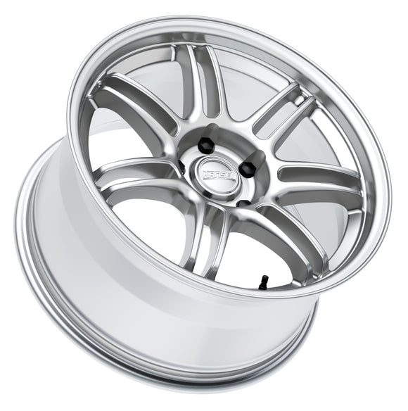 18x8.5 Kansei K17H Seven Hyper Silver 5x100 ET35 CB73.1 Wheel