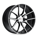 20X9 Cray SPIDER Gloss Black W/ Mirror Cut Face 5X120 ET38 wheel/rim-1